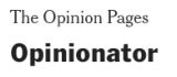 The Opinion Pages Opinionator